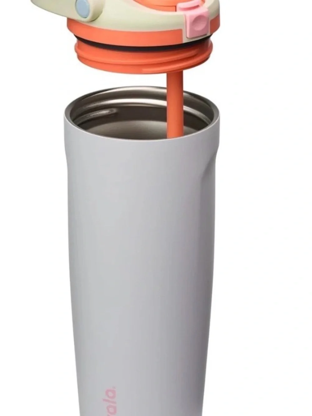 Owala Lavender Travel Bottle with Pastel Accents